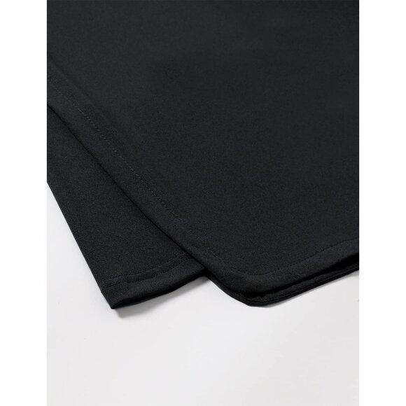 Plus Size Women's Golf Shirt Short Sleeve V Neck Loose Fit Activewear - Picture 5 of 6